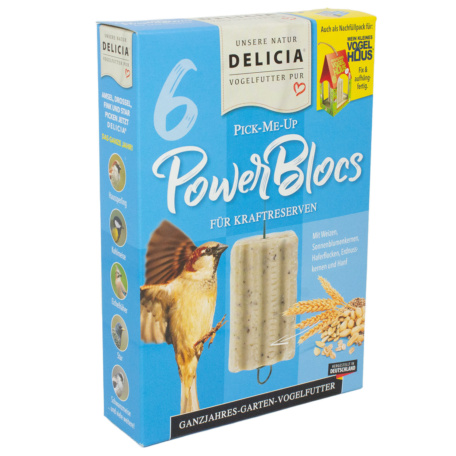 DELICIA® Pick-Me-Up PowerBloc Energiekuchen