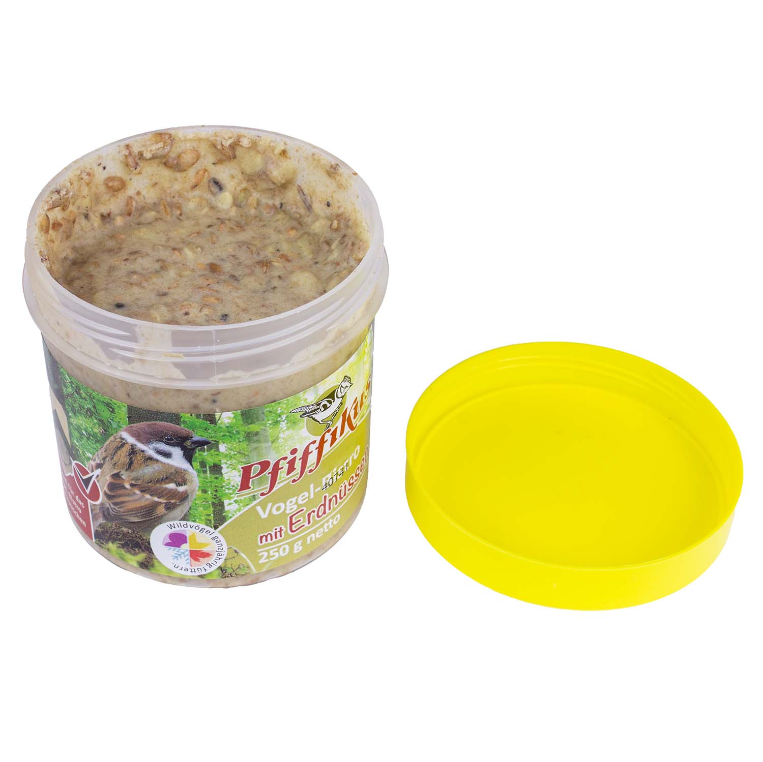 Pfiffikus Vogel-Bistro Erdnüsse im 250g Becher