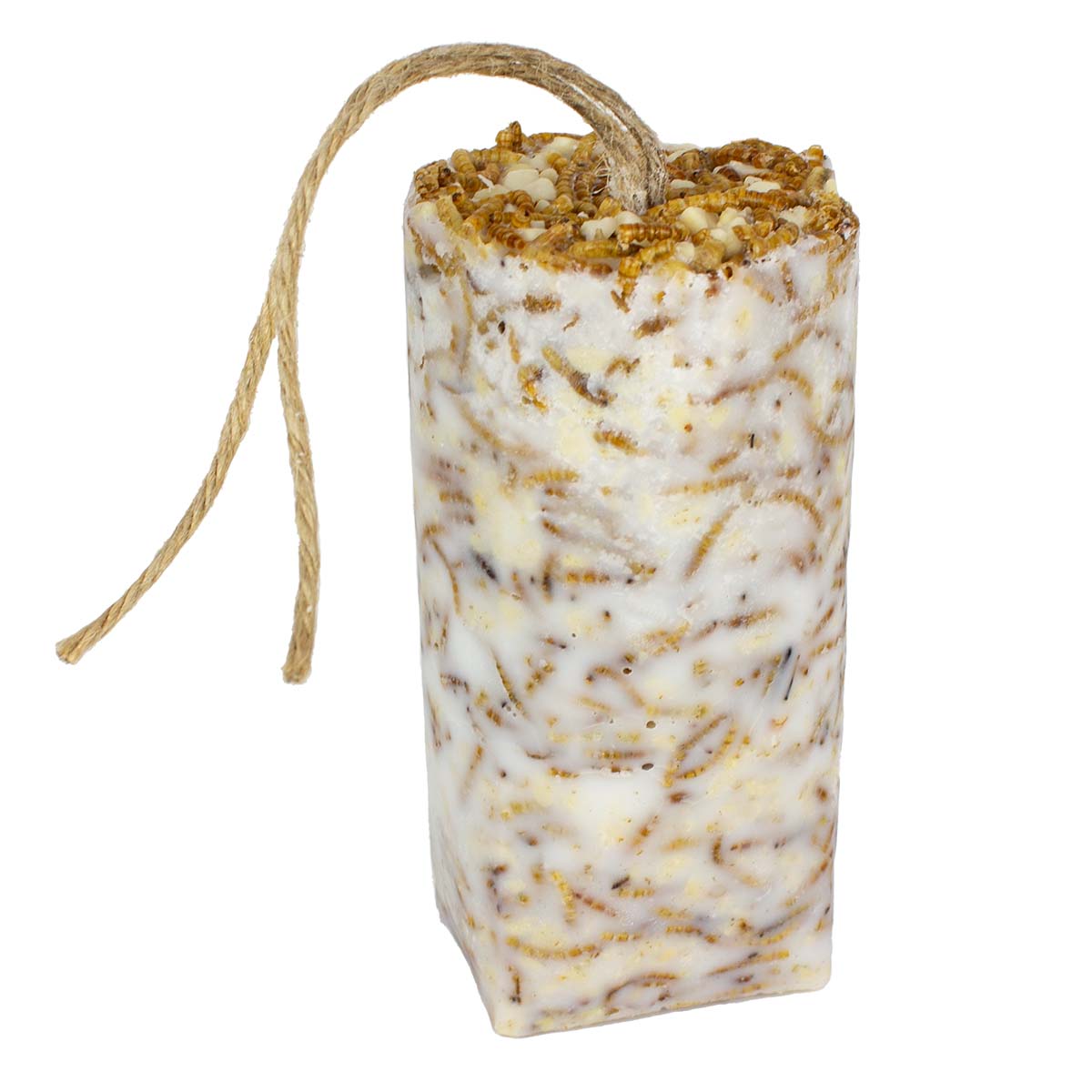 12 x Futter-Kolben Mehlwürmer-Erdnuss-Mix je 500g